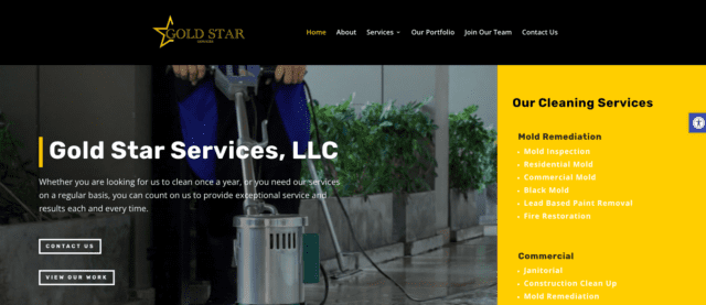Gold Star Services, LLC - Website Designs By Lisa
